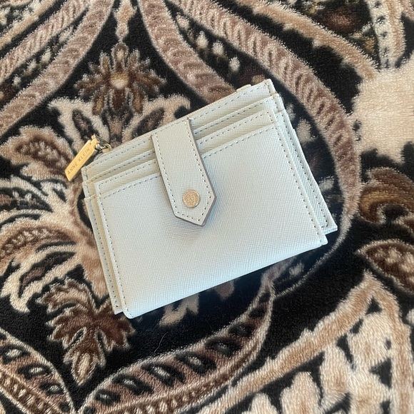 Anne Klein Robin Egg Blue Mini Wallet - Picture 7 of 7